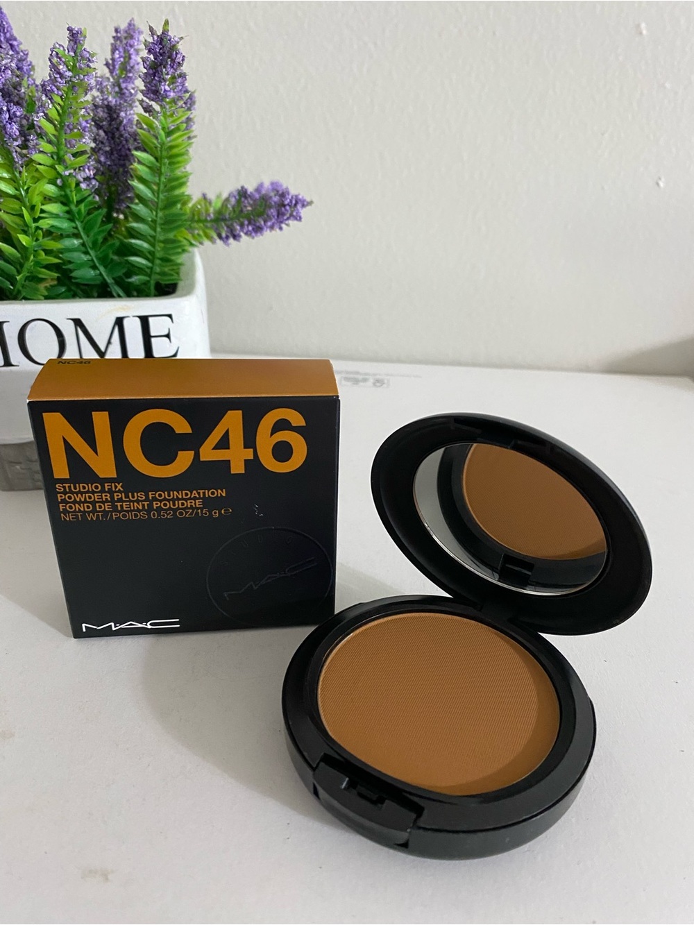 NC46~ MAC Studio Fix Powder Plus Foundation, 0.52 OZ, NWB, Original/ Old Formula